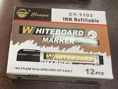 Refillable Whiteboard Markers Dozen